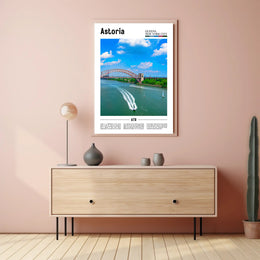 Astoria Scenic Bridge Travel Poster PosterGoat