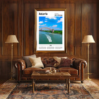 Astoria Scenic Bridge Travel Poster PosterGoat