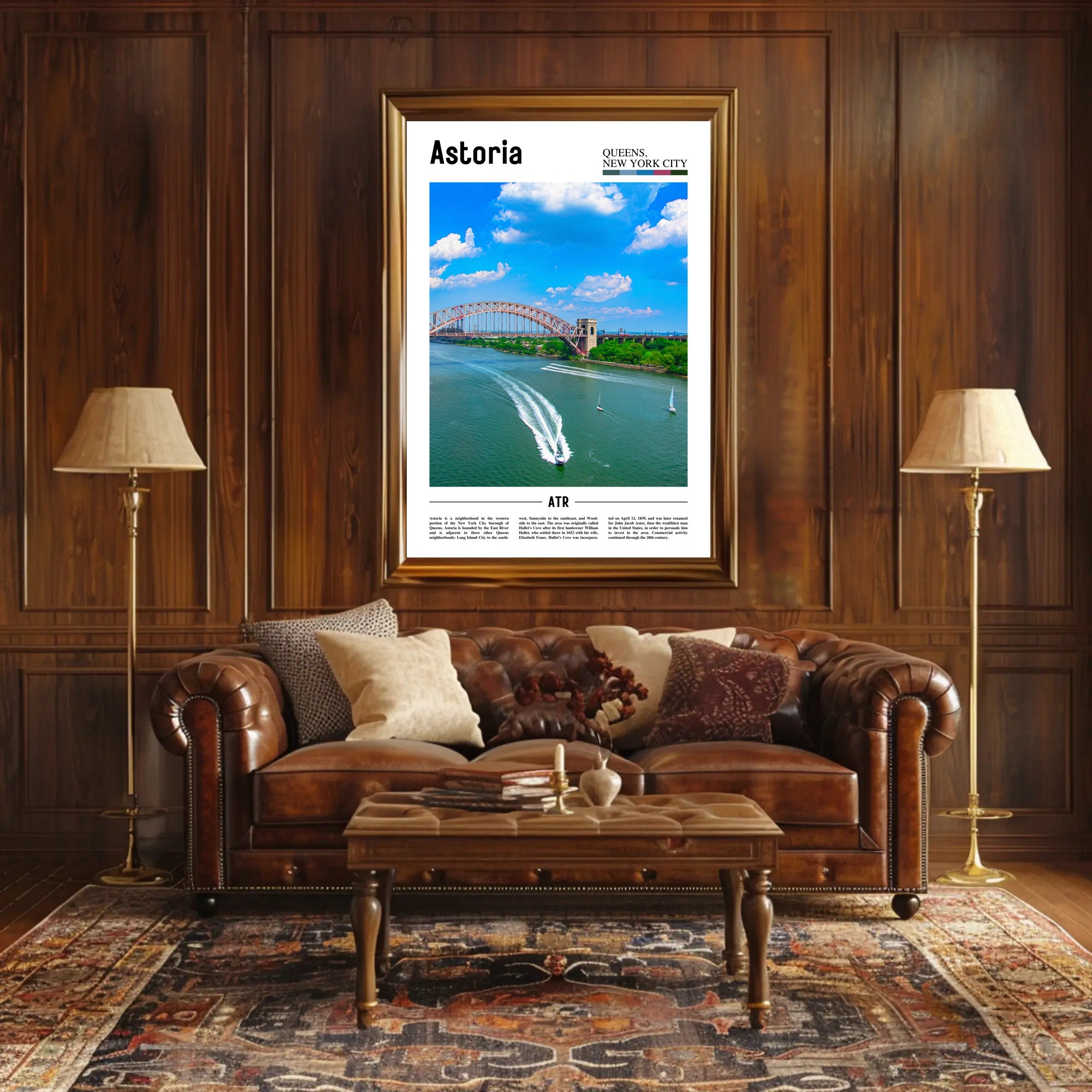 Astoria Scenic Bridge Travel Poster PosterGoat