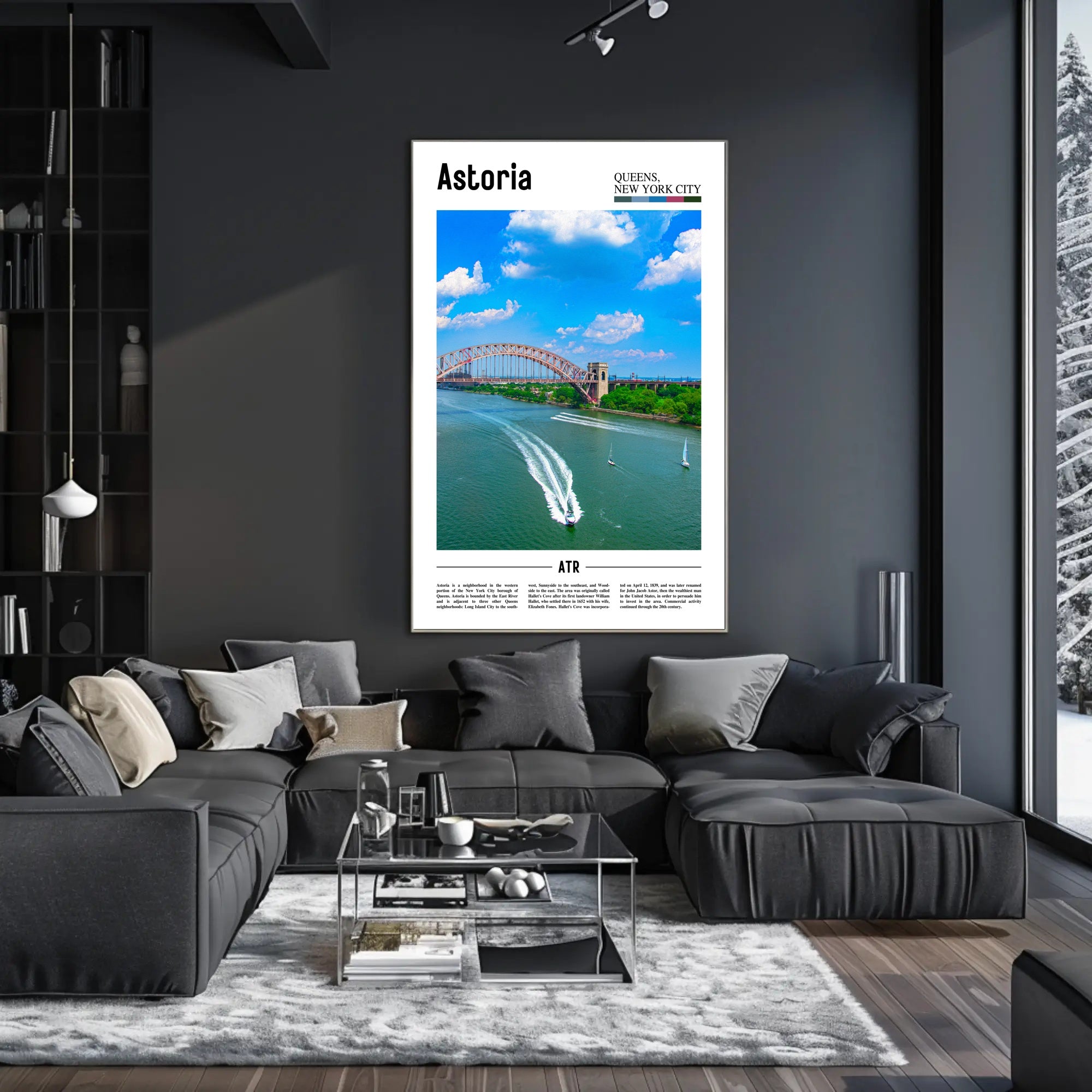 Astoria Scenic Bridge Travel Poster PosterGoat