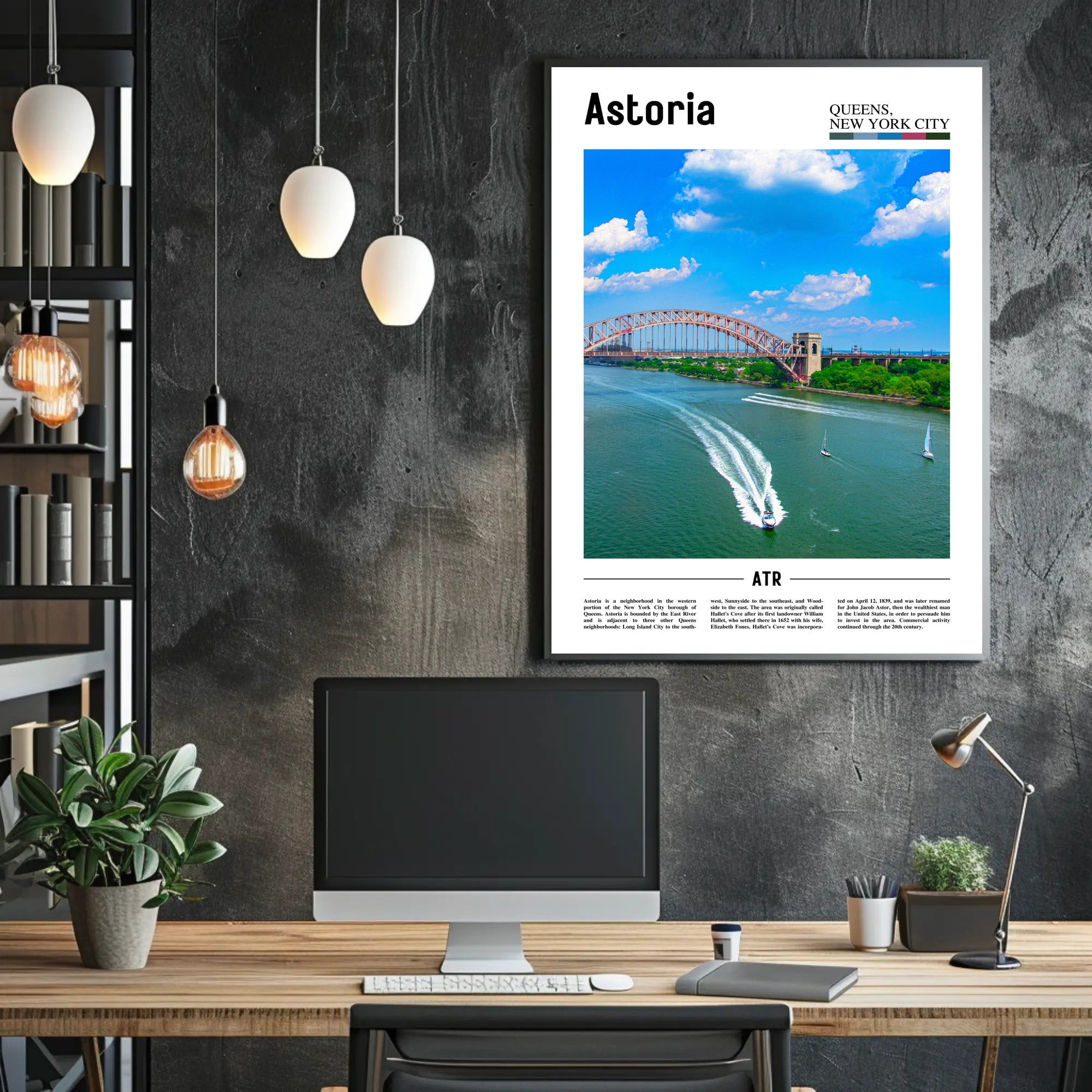 Astoria Scenic Bridge Travel Poster PosterGoat
