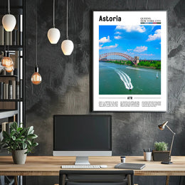 Astoria Scenic Bridge Travel Poster PosterGoat