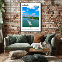 Astoria Scenic Bridge Travel Poster PosterGoat
