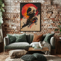 Astronaut Adventure in Space Exploration Sci-Fi Poster PosterGoat