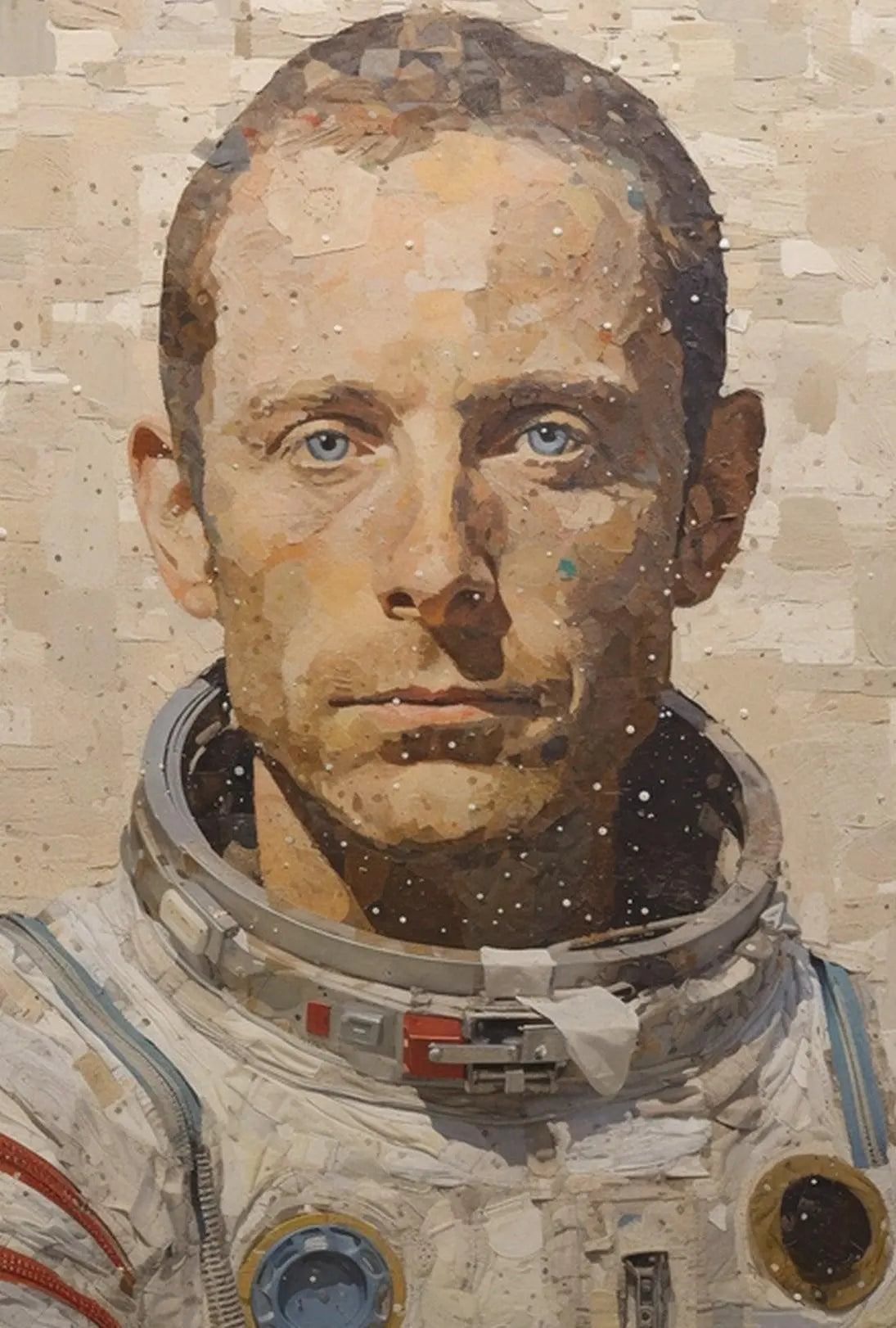 Astronaut Exploration Theme Futuristic Sci-Fi Poster PosterGoat