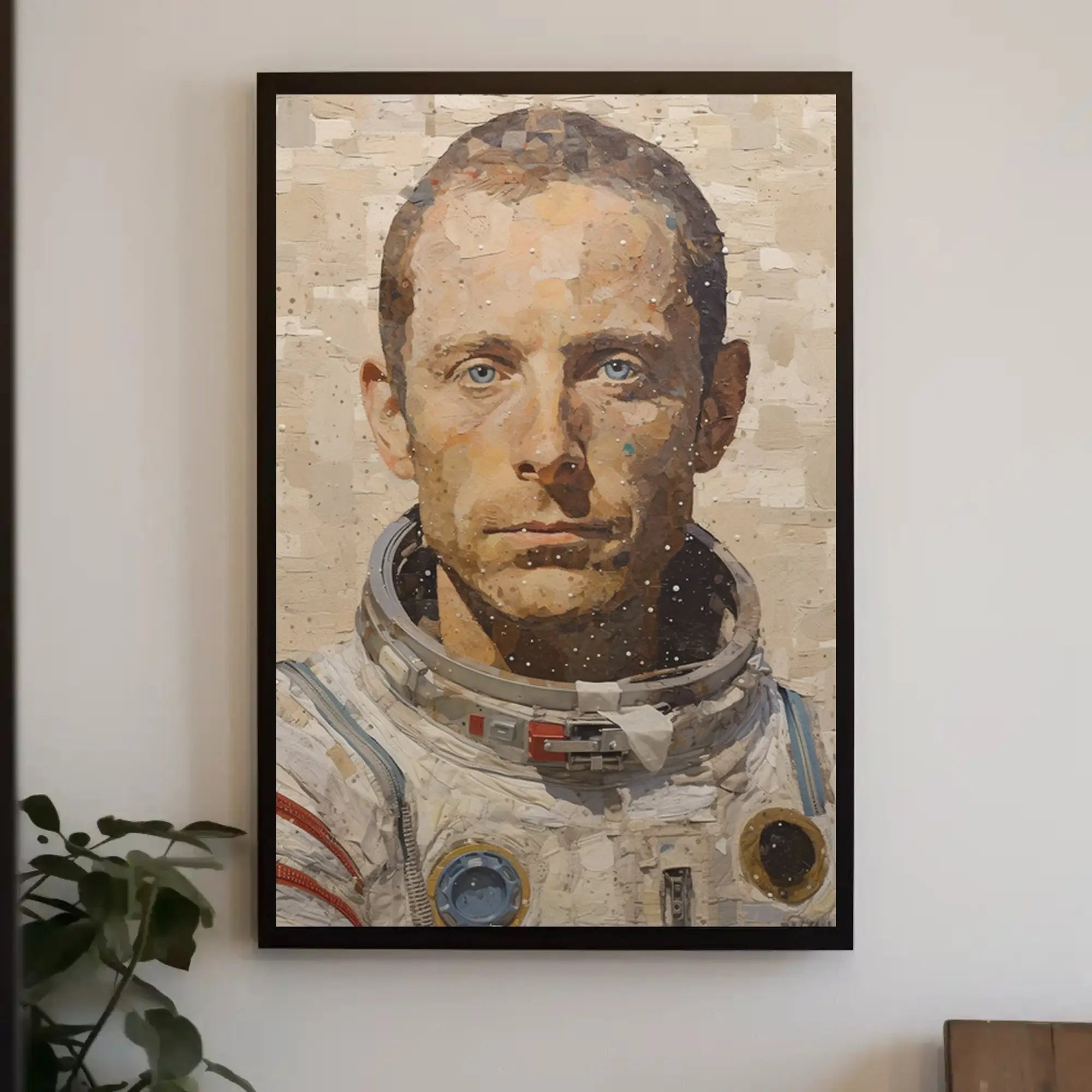 Astronaut Exploration Theme Futuristic Sci-Fi Poster PosterGoat
