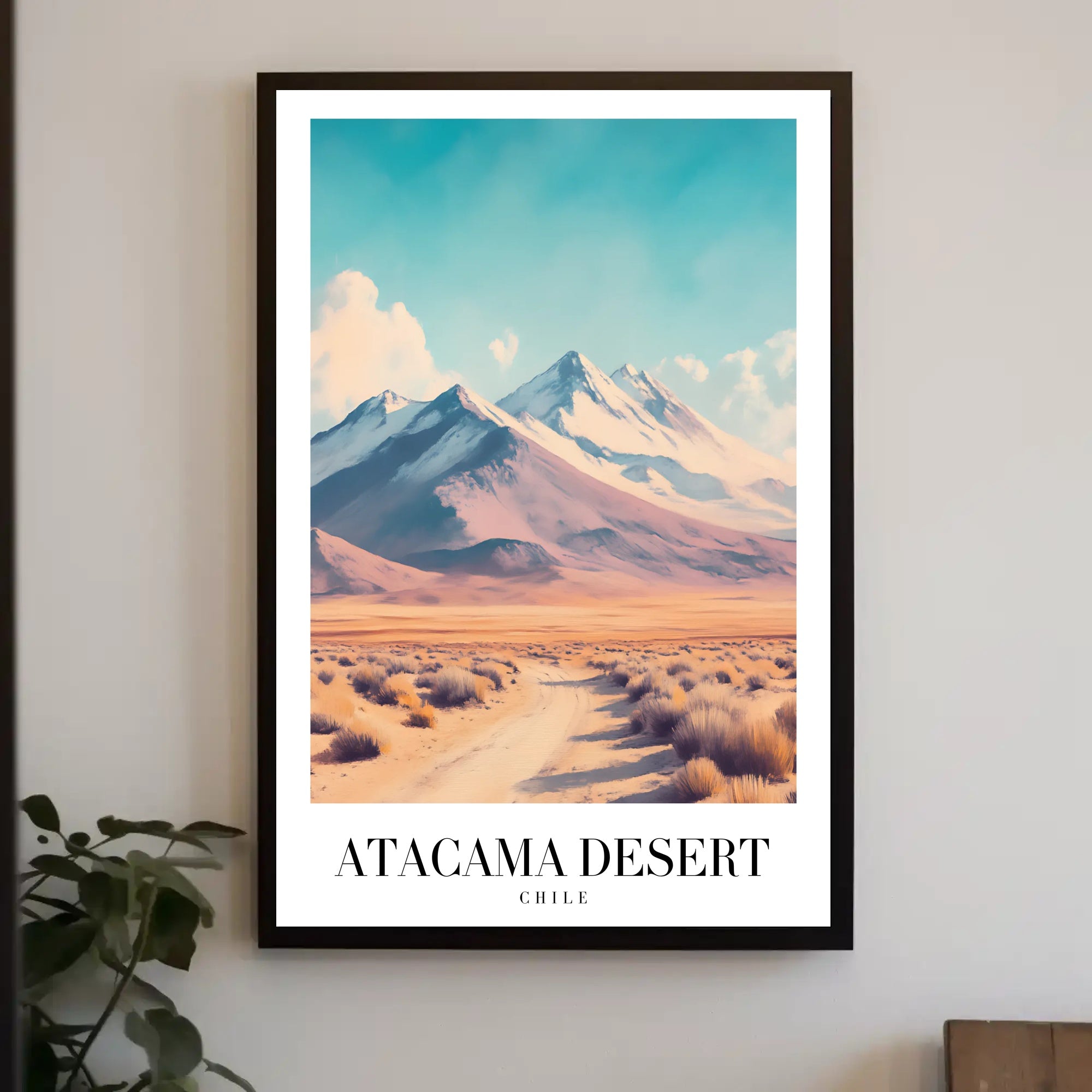 Atacama Desert Photorealistic Travel Poster PosterGoat