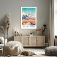 Atacama Desert Photorealistic Travel Poster PosterGoat