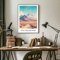 Atacama Desert Photorealistic Travel Poster PosterGoat