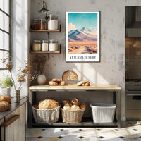 Atacama Desert Photorealistic Travel Poster PosterGoat