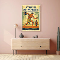 Athens Olympians Poster PosterGoat