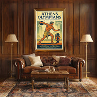 Athens Olympians Poster PosterGoat