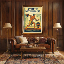 Athens Olympians Poster PosterGoat