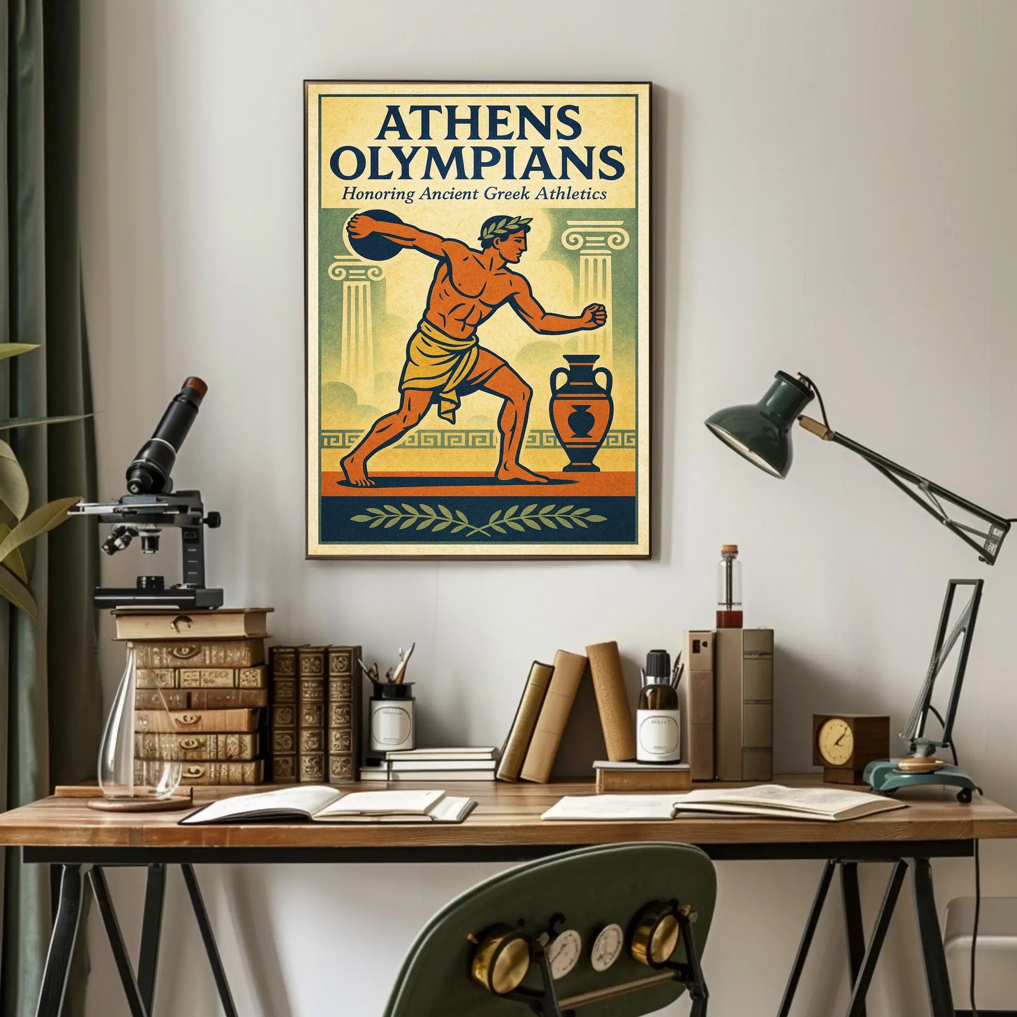 Athens Olympians Poster PosterGoat