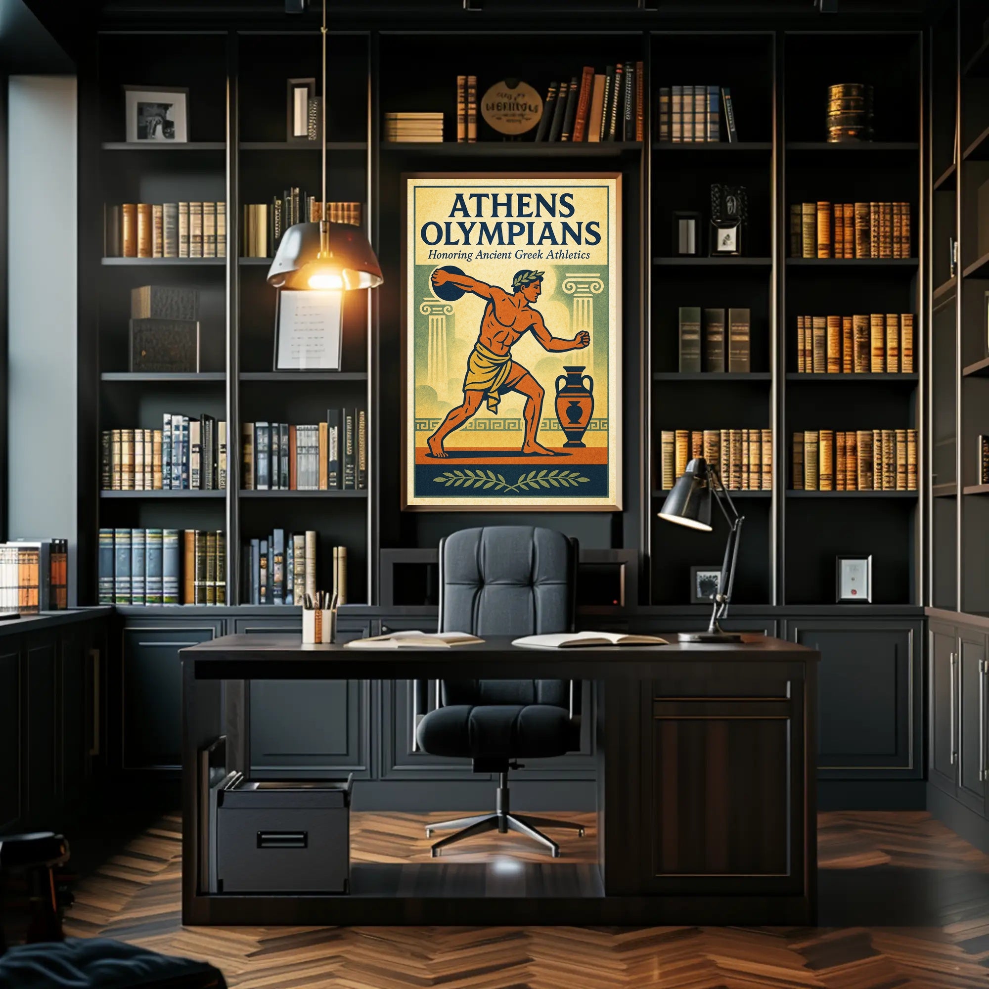 Athens Olympians Poster PosterGoat