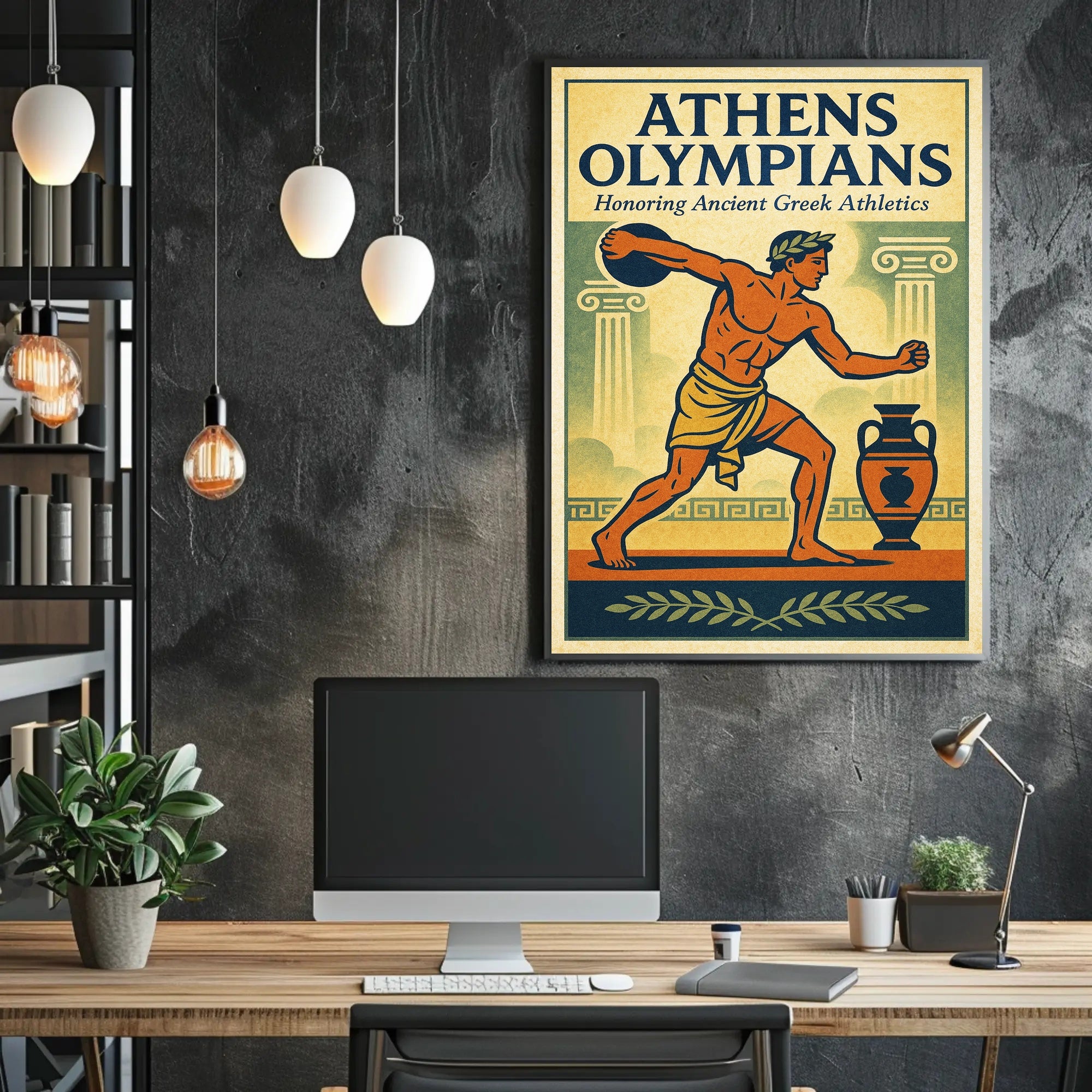 Athens Olympians Poster PosterGoat