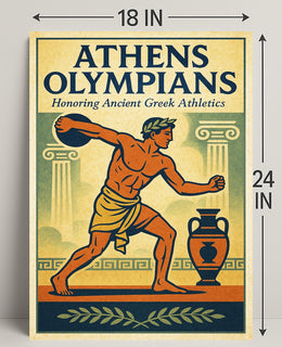 Athens Olympians Poster PosterGoat
