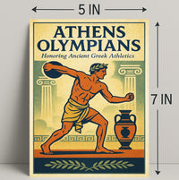 Athens Olympians Poster PosterGoat
