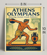 Athens Olympians Poster PosterGoat