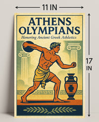 Athens Olympians Poster PosterGoat