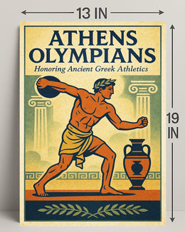 Athens Olympians Poster PosterGoat