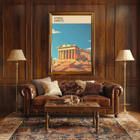 Athens, Greece Poster PosterGoat