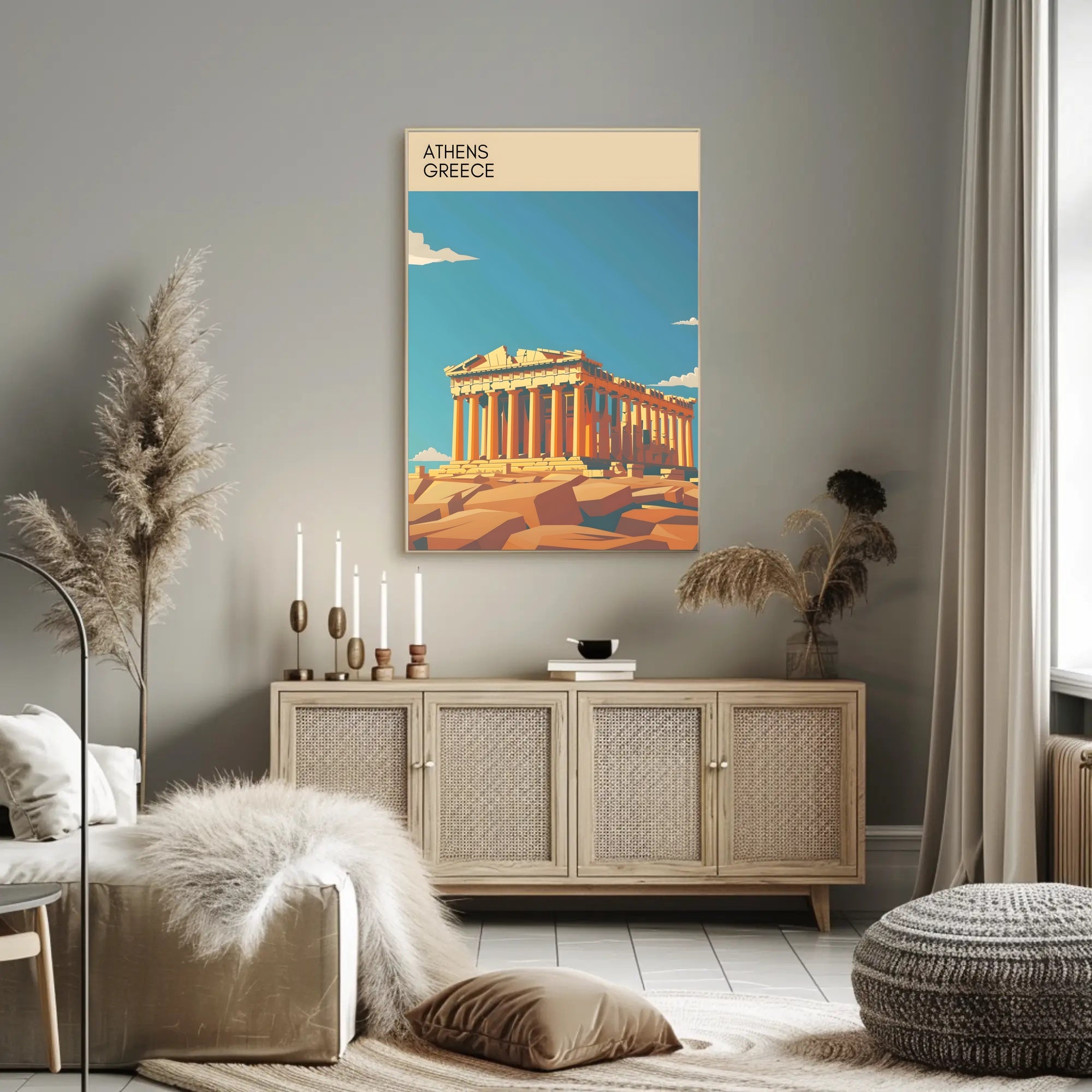 Athens, Greece Poster PosterGoat