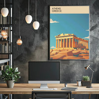 Athens, Greece Poster PosterGoat