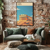 Athens, Greece Poster PosterGoat