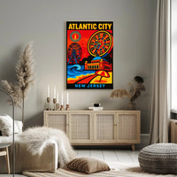 Atlantic City New Jersey Poster PosterGoat