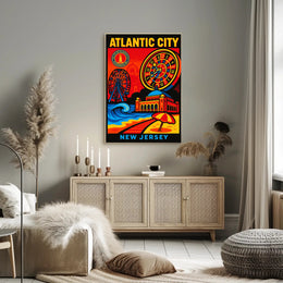 Atlantic City New Jersey Poster PosterGoat