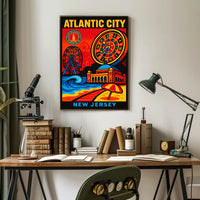 Atlantic City New Jersey Poster PosterGoat