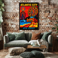 Atlantic City New Jersey Poster PosterGoat