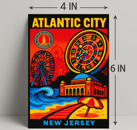 Atlantic City New Jersey Poster PosterGoat