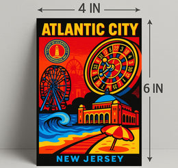 Atlantic City New Jersey Poster PosterGoat