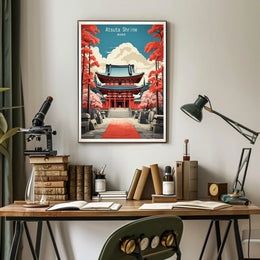 Atsuta Shrine Tranquility: Cultural Heritage Poster PosterGoat