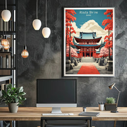 Atsuta Shrine Tranquility: Cultural Heritage Poster PosterGoat