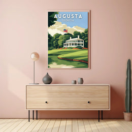 Augusta Golf Course Poster PosterGoat