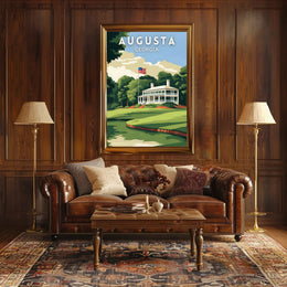 Augusta Golf Course Poster PosterGoat