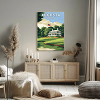 Augusta Golf Course Poster PosterGoat
