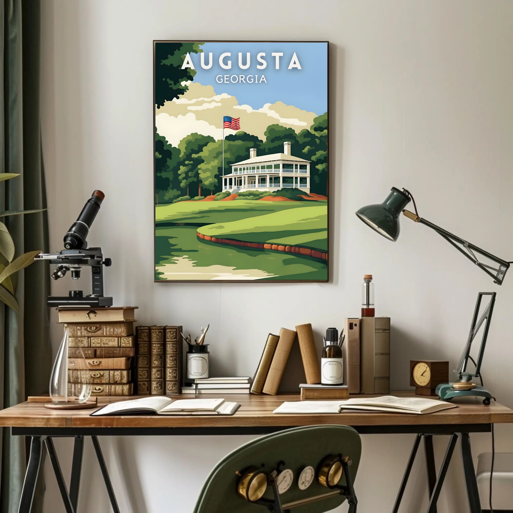Augusta Golf Course Poster PosterGoat