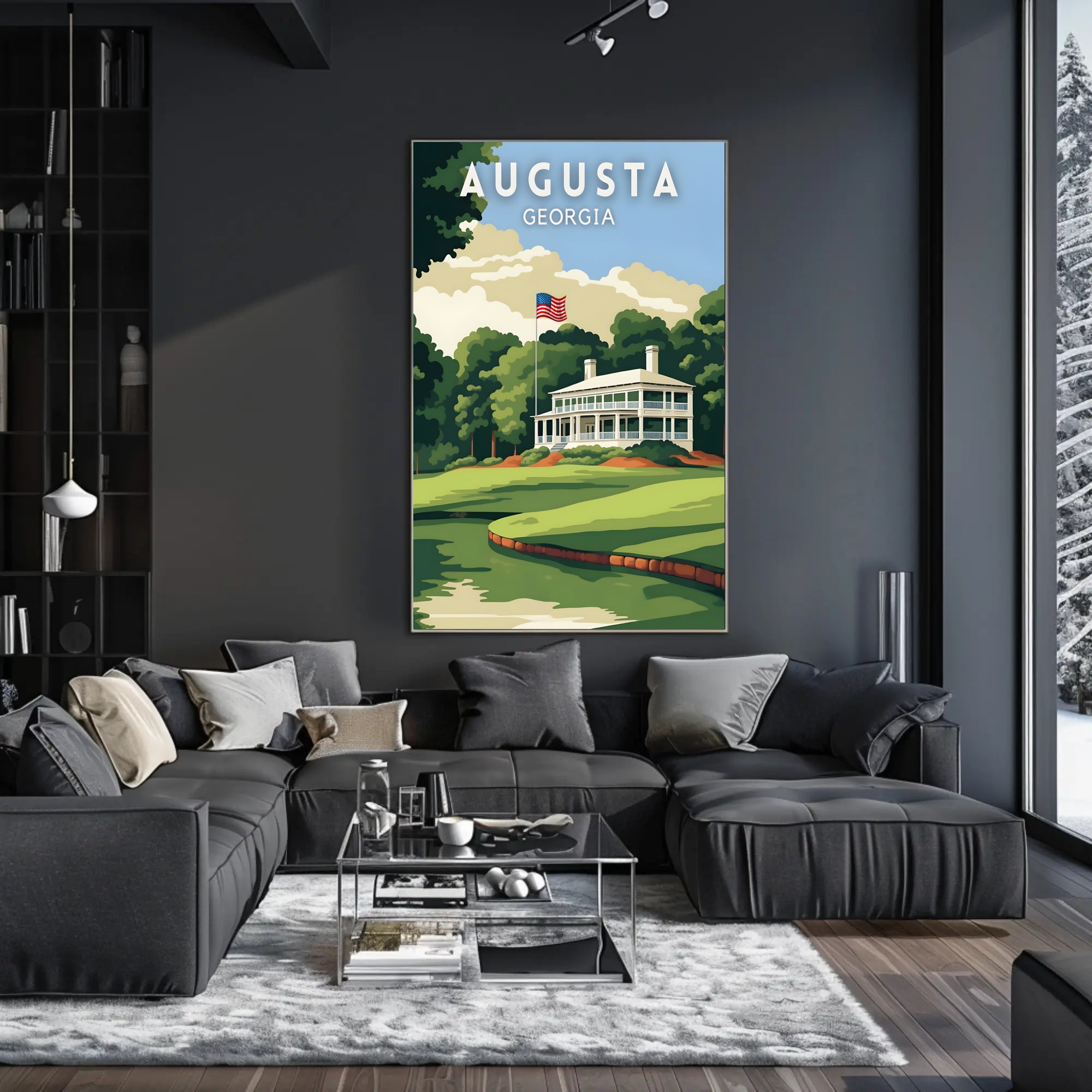 Augusta Golf Course Poster PosterGoat