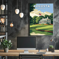 Augusta Golf Course Poster PosterGoat