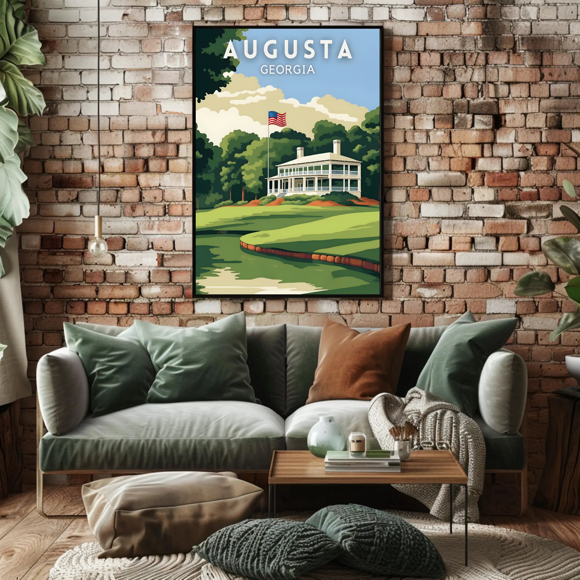 Augusta Golf Course Poster PosterGoat