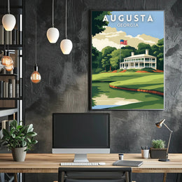 Augusta, Georgia Scenic Poster PosterGoat