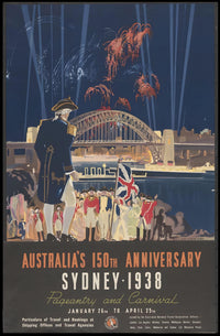 Australia's 150th Anniversary Celebration Heritage Poster PosterGoat