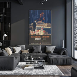 Australia's 150th Anniversary Celebration Heritage Poster PosterGoat