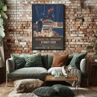 Australia's 150th Anniversary Celebration Heritage Poster PosterGoat