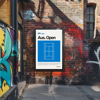 Australian Open Legacy Sports Poster PosterGoat