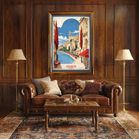 Avignon's Vintage Charm: Classic Travel Poster PosterGoat